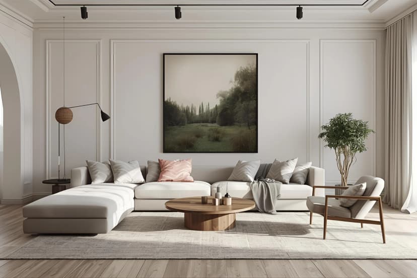 Art Curation for Luxury Interior Spaces