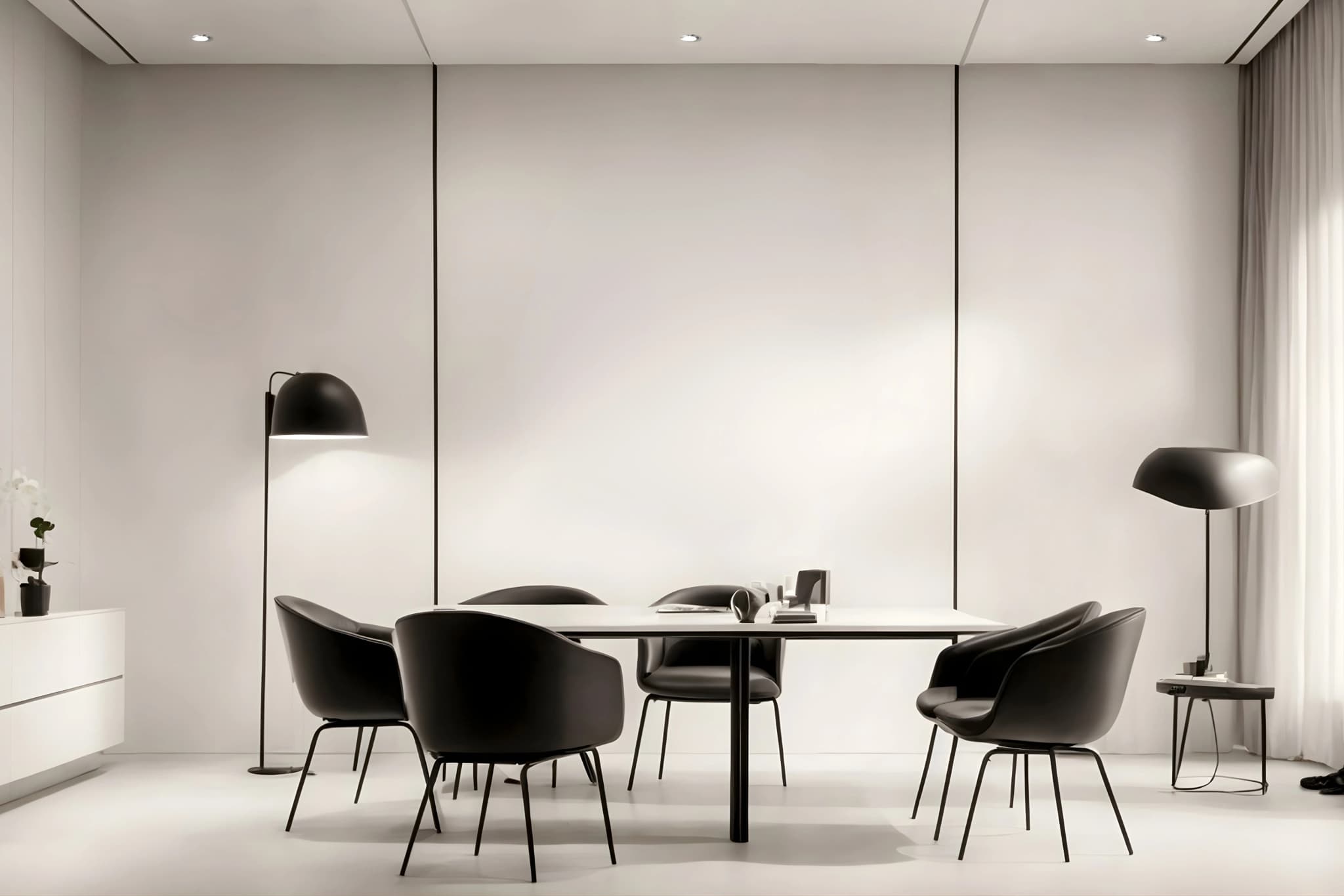 Modern commercial office interior